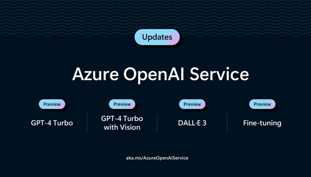 ayako_omori's tweet image. #AzureOpenAIService のアプデ。
OpenAI アプデモデルが利用可能に。Fine Tuning 可能なモデルもPreviewで。
#MSIgnite