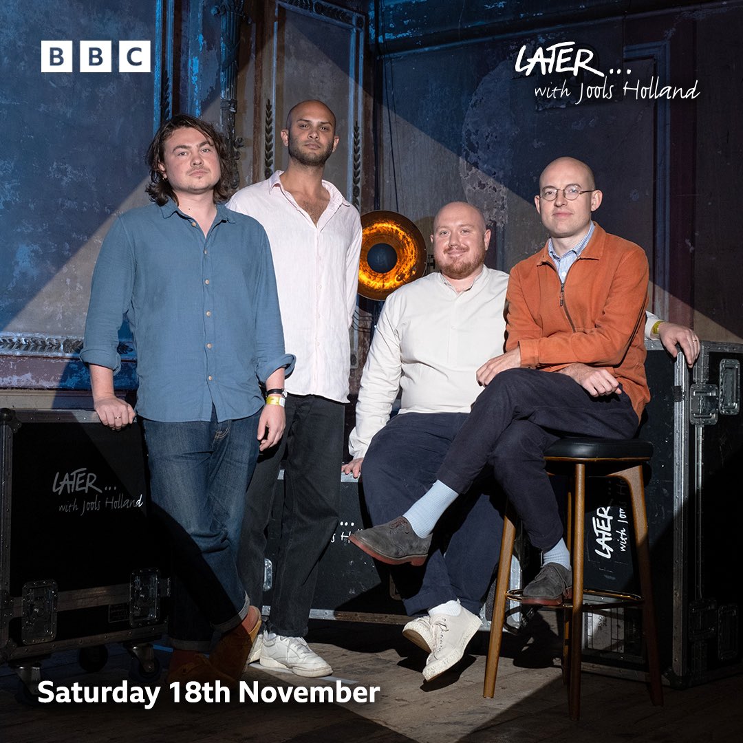 BombayBicycle's tweet photo. Our debut on @BBCLater is this Sat at 10.40pm on BBC Two and iPlayer. It’s been a dream of ours to do Later for a long time &amp; we’re thrilled it’s happened. Thanks to Jools for having us, the wonderful crew &amp; all the others artists that pushed us to raise our game on the night! https://t.co/tonGZJZjyT