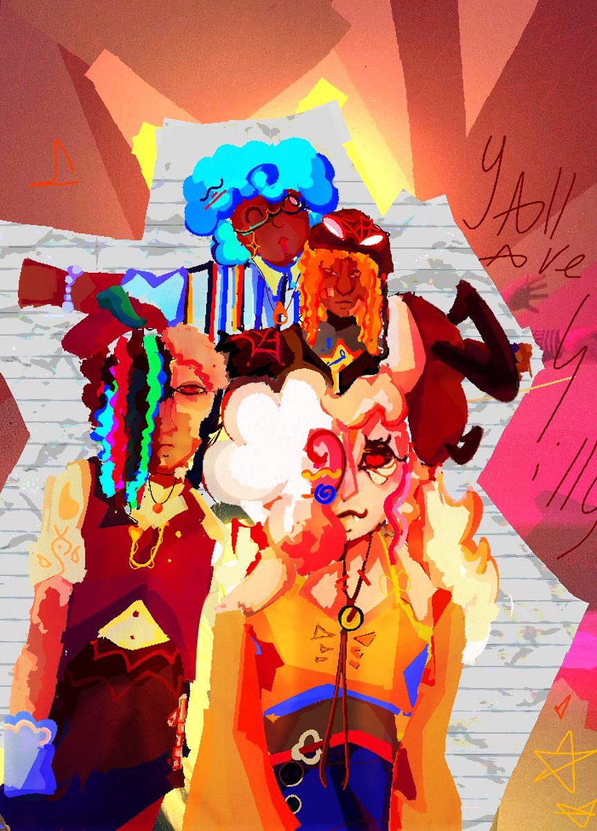 Katuhuuss's tweet image. HETTW art + John Titor my beloved 🙏 #art #HETTWosc #osctwt #reverse1999