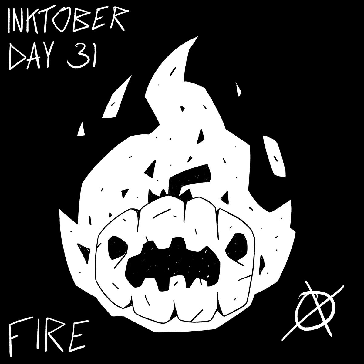 MalArts_'s tweet photo. Inktober Day 31 - Fire.
Its finally over. This years prompts was pretty fun!
#art #design #inktober #inktober2023 #inktoberday31 #inktoberfire #fire #pumpkin #halloween https://t.co/IbHYDnXIru