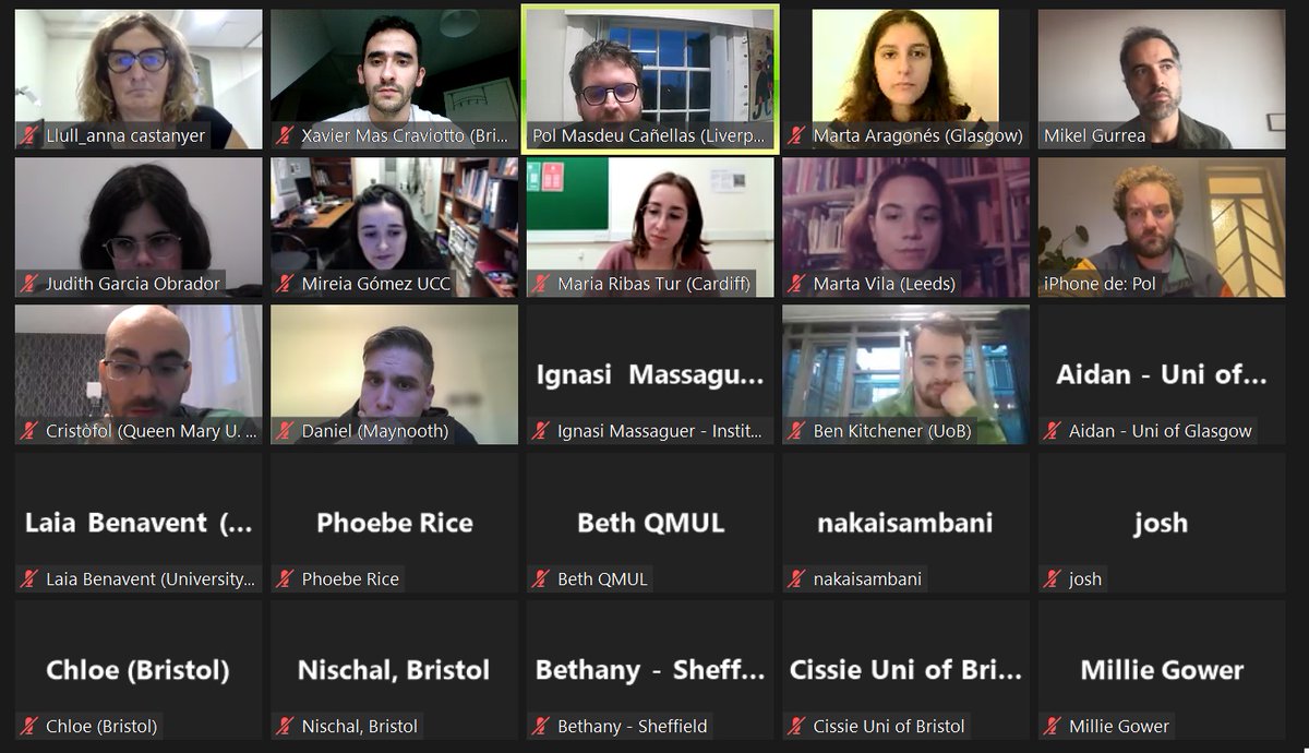 Catalan Studies (University of Bristol) (@catbristoluni) on Twitter photo Més de 50 estudiants i professors de català del Regne Unit i Irlanda ens hem trobat per parlar de «Suro» amb el director de la pel·lícula, el <a href="/MikelGurreaDir/">Mikel Gurrea</a>, i l'actor protagonista, el Pol López. Quin luxe, moltíssimes gràcies per aquesta estona! Més de 50 estudiants i professors de català del Regne Unit i Irlanda ens hem trobat per parlar de «Suro» amb el director de la pel·lícula, el <a href="/MikelGurreaDir/">Mikel Gurrea</a>, i l'actor protagonista, el Pol López. Quin luxe, moltíssimes gràcies per aquesta estona!