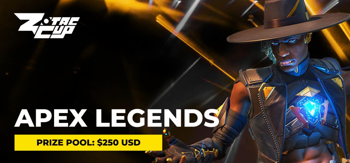 #ApexLegends <a href="/ZotacCup/">ZOTAC CUP</a> Community Event #25

🏟 Trios Battle Royale
💰 $250
💯 FREE to join
⏰ 6:00pm ET

Sat, Nov 18 - NA
bit.ly/ZOTACxVNMApexN…

Share with your friends &amp; foes 🧡
Define your legacy!

Upcoming Events
battlefy.com/vnm-tourneys

#VeNomNews #vnmApex #vnmFAM
<a href="/OLTRTs/">OLTRTs</a>