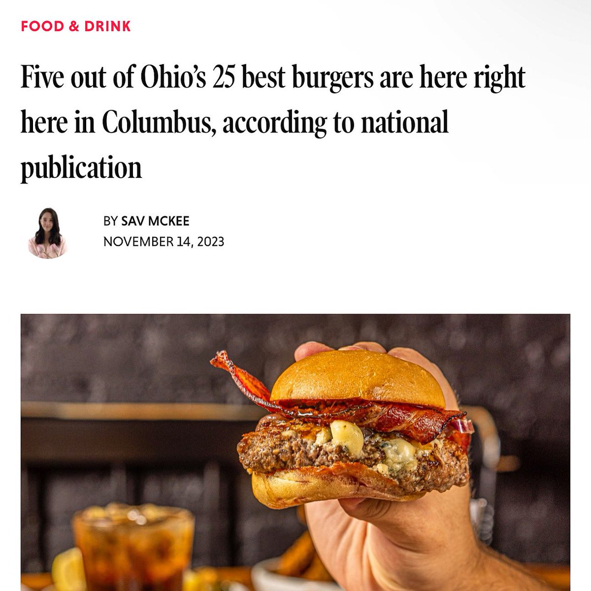 And if you don’t know, now you know 🍔🧡

Thank you 614 Magazine for throwing us on this amazing list. Amongst some of the best. Reminder: We are closed again today for a some renovations.