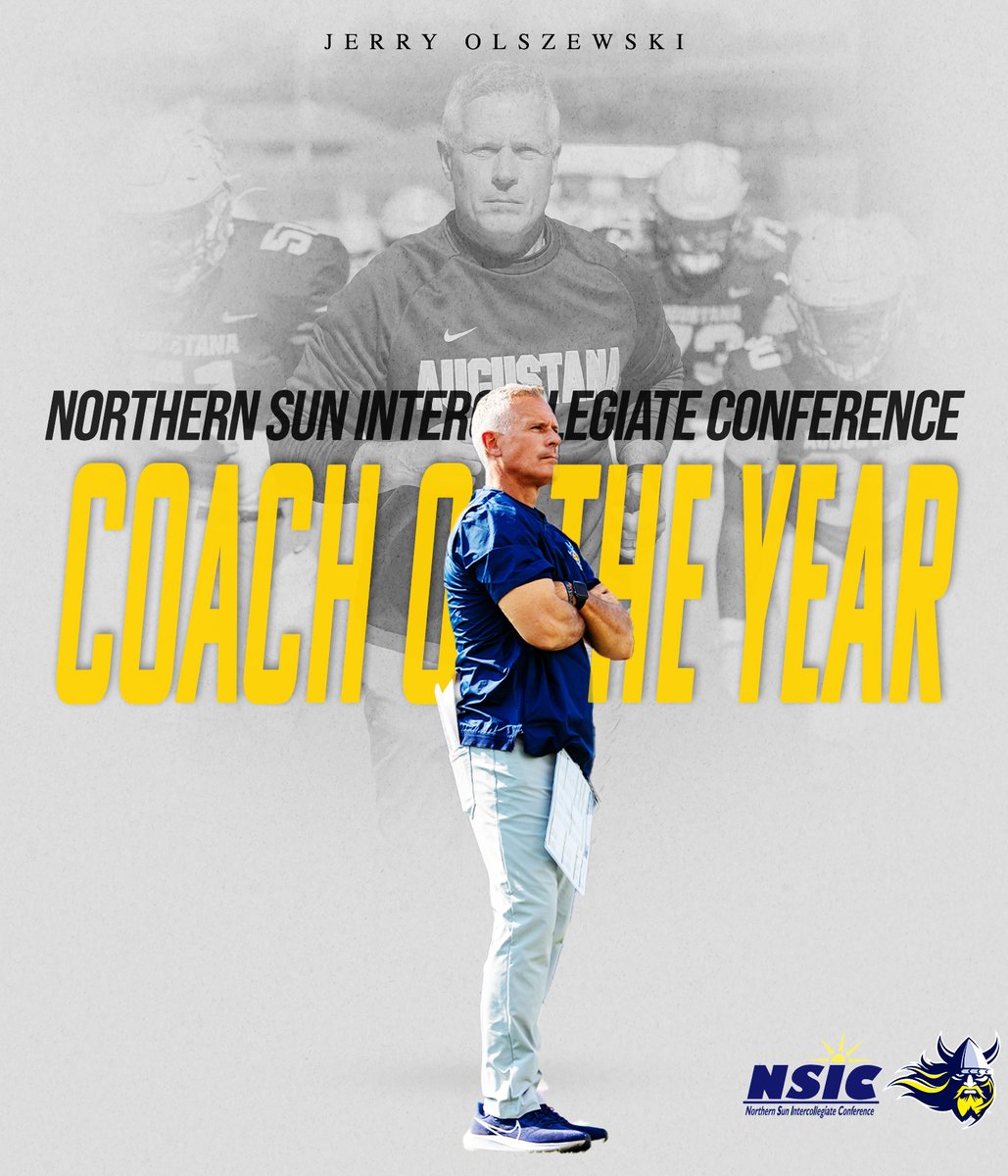 The Captain of our Ship ⚔️

Congratulations <a href="/CoachOJ_/">Jerry Olszewski</a> on being named the NSIC Coach of the Year. 

Full Story ➡️ bit.ly/3R9RjEl

#BeTheRock | #BuildingChampions