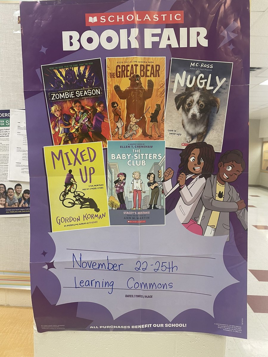 Mrs. Oliverio (@mrs_oliverio) on Twitter photo The Scholastic Book Fair is fast approaching! Next week-Nov 22-25th! Come see all the great books! <a href="/stjerome_ccsd/">St. Jerome School</a> The Scholastic Book Fair is fast approaching! Next week-Nov 22-25th! Come see all the great books! <a href="/stjerome_ccsd/">St. Jerome School</a>