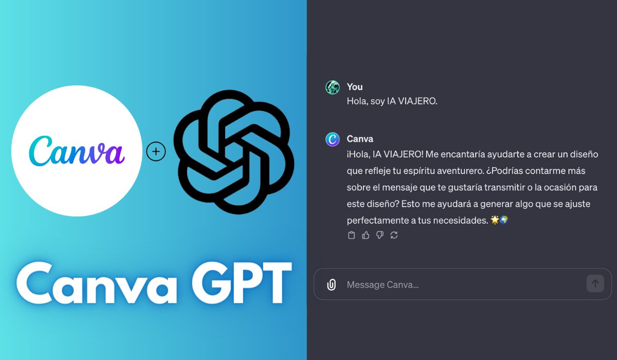 IAViajero's tweet image. Ya está disponible Canva GPT.

Crea imágenes profesionales en segundos.

Aquí tienes 4 ejemplos (y cómo acceder a Canva GPT)🧵: