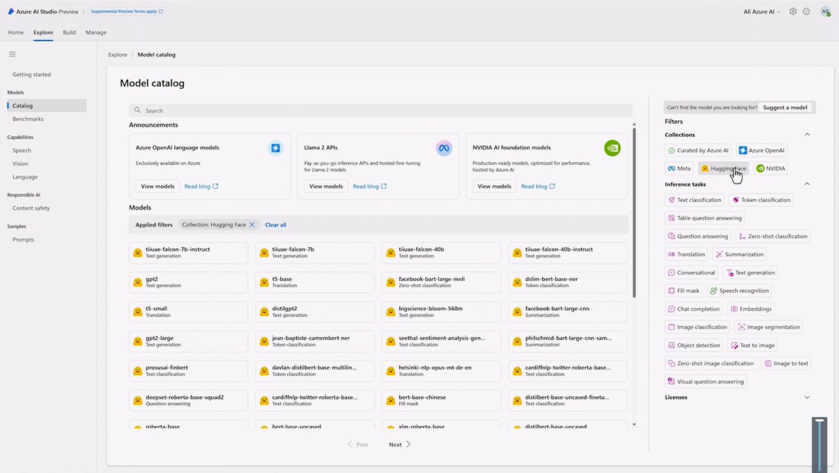 Azure AI Studio : Model Catalog & Prompt Flow #MSIgnite