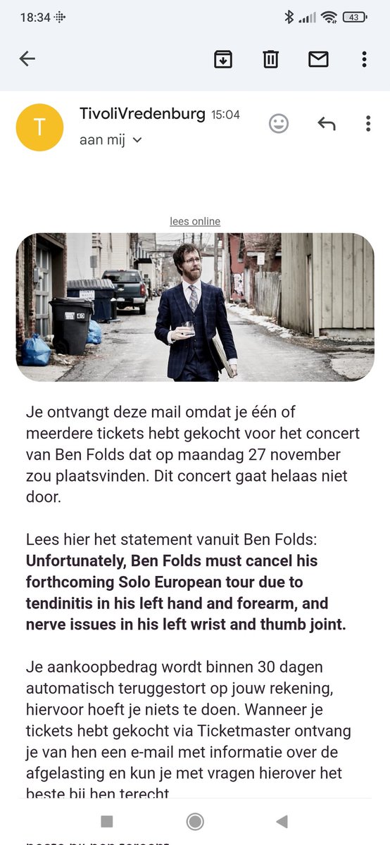 Noooooo. Daar keek ik al bijna het hele jaar naar uit. Hopelijk snel van de problemen af en dan inhalen in 2024