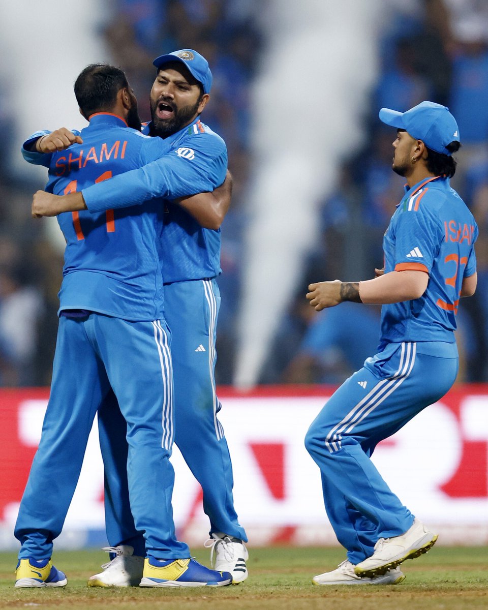 That seven-wicket haul feeling ⚡

#INDvNZ #CWC23