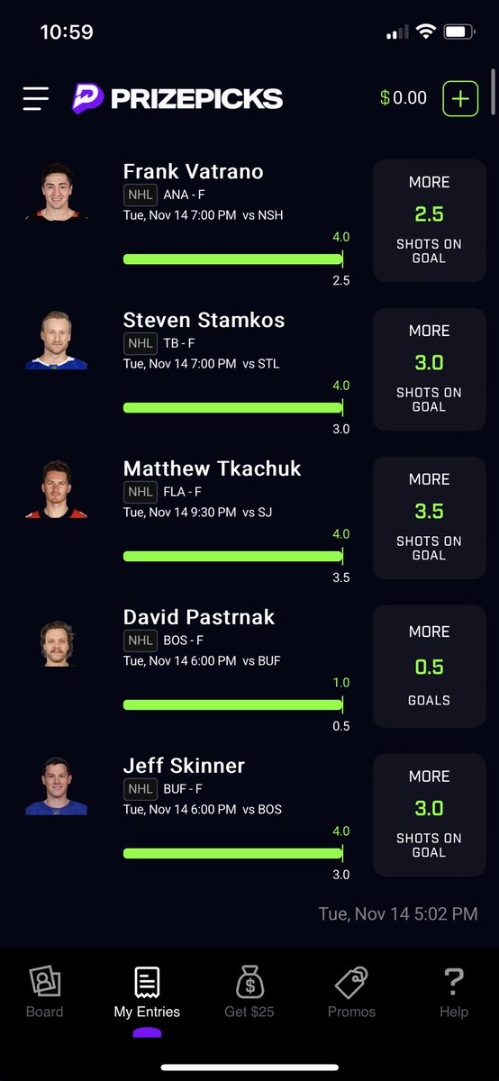 The NHL 6 man cashed ✅ $14 into $350 let’s go! 

#prizepicksNHL #prizepicks #PrizePicksNFL #prizepicksPotd