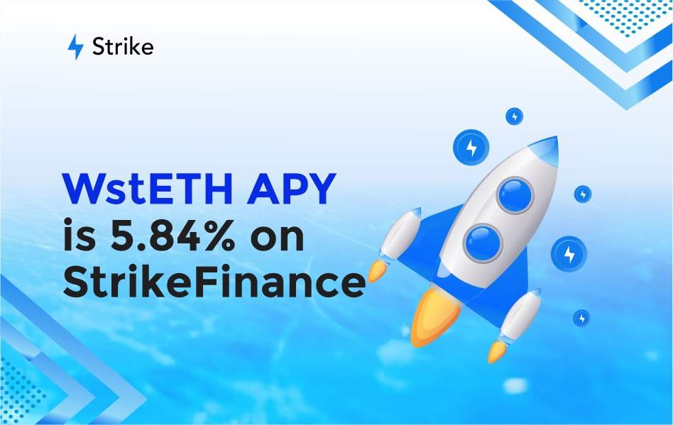 🌟 Exciting News! Strike Finance now offers the highest APY in the wstETH market. 🚀

Among all <a href="/LidoFinance/">Lido</a>'s wstETH listed lending protocols, we're proud to lead as the #1 choice for highest APY. 💥

Join us at Strike Finance to maximize your returns in a robust and dynamic