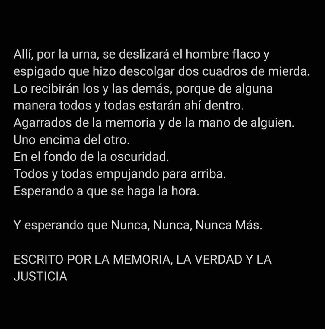 santicapriata's tweet photo. LA GRIETA POR DONDE ENTRA LA LUZ https://t.co/e07kpXDAgS