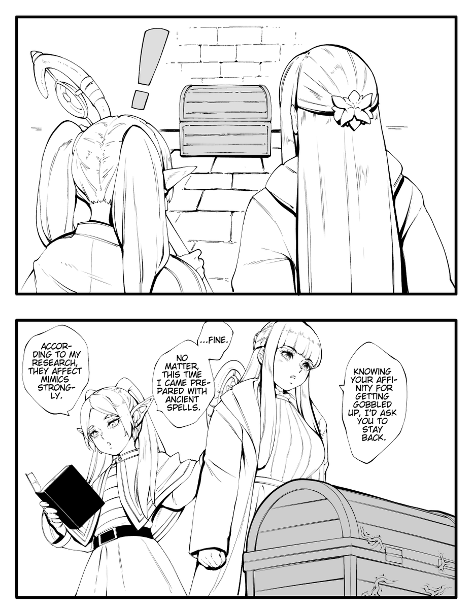 PeakJump's tweet photo. #フリーレン #葬送のフリーレン
#4コマ漫画  #SousouNoFrieren 
#Yonkoma https://t.co/ndSEIomWSW