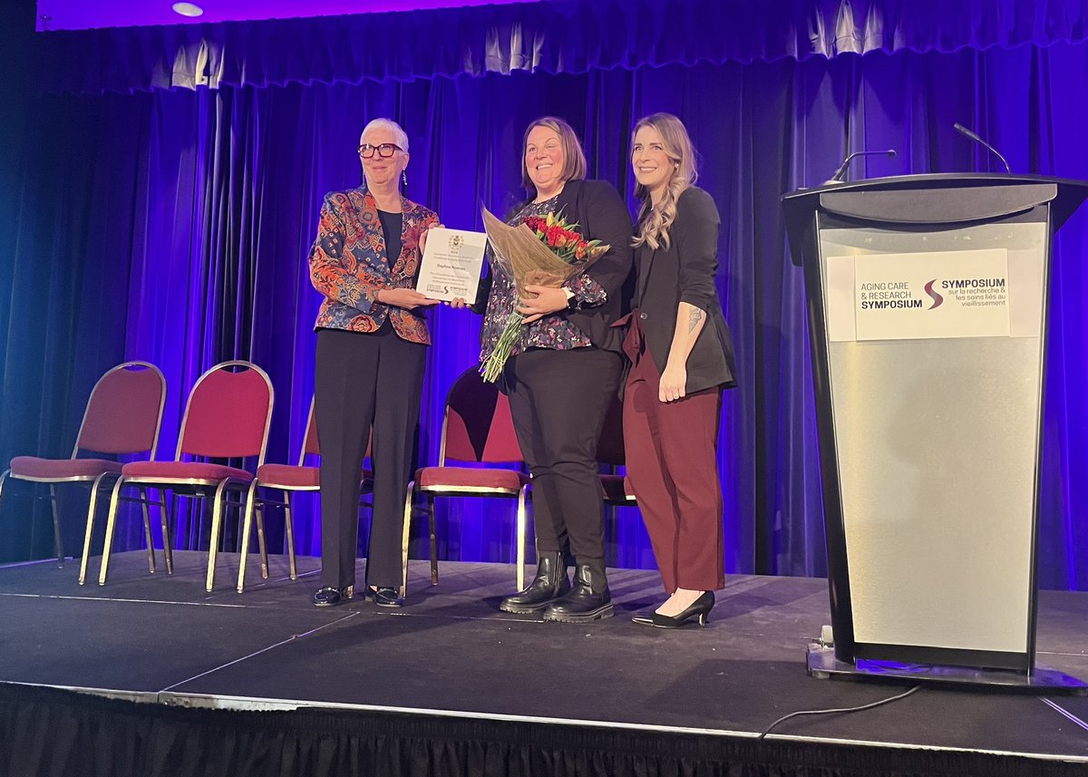AgingResearchCA's tweet photo. We’re back from lunch at #ACRS2023 with the presentation of the Lieutenant Governor’s Awards for Excellence in Aging 🏆

 Congratulations to the individual and group recipients 👏 https://t.co/243xT0mKnk