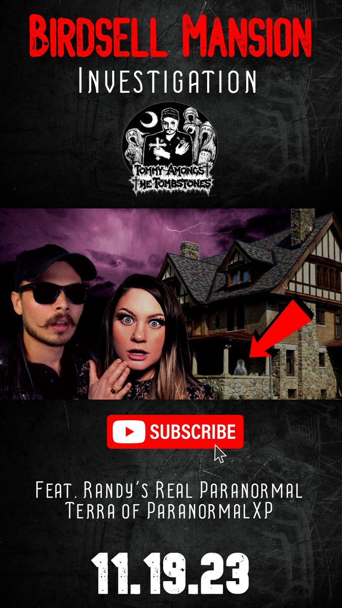 Join us this Sunday night (8pm EST.) for the most FUCKED investigation I’ve ever been apart of. This mansion DOESN’T play around. 

See you there ✌️ 

youtu.be/fIJog2tIIuc?si…