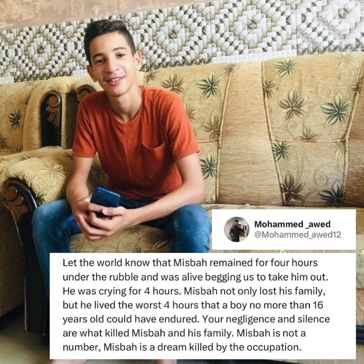 Al__Quraan's tweet photo. This broke my heart 💔🇵🇸 https://t.co/hH7pa2JxBt