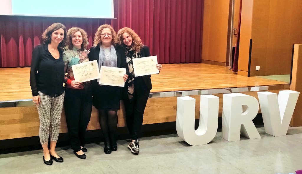 URV #SUCTI Trainers just received the URV Social Council prize for their project "SUCTI+: knowledge transfer for the internationalisation of the <a href="/universitatURV/">Universitat Rovira i Virgili</a>". Congratulations! Well deserved!