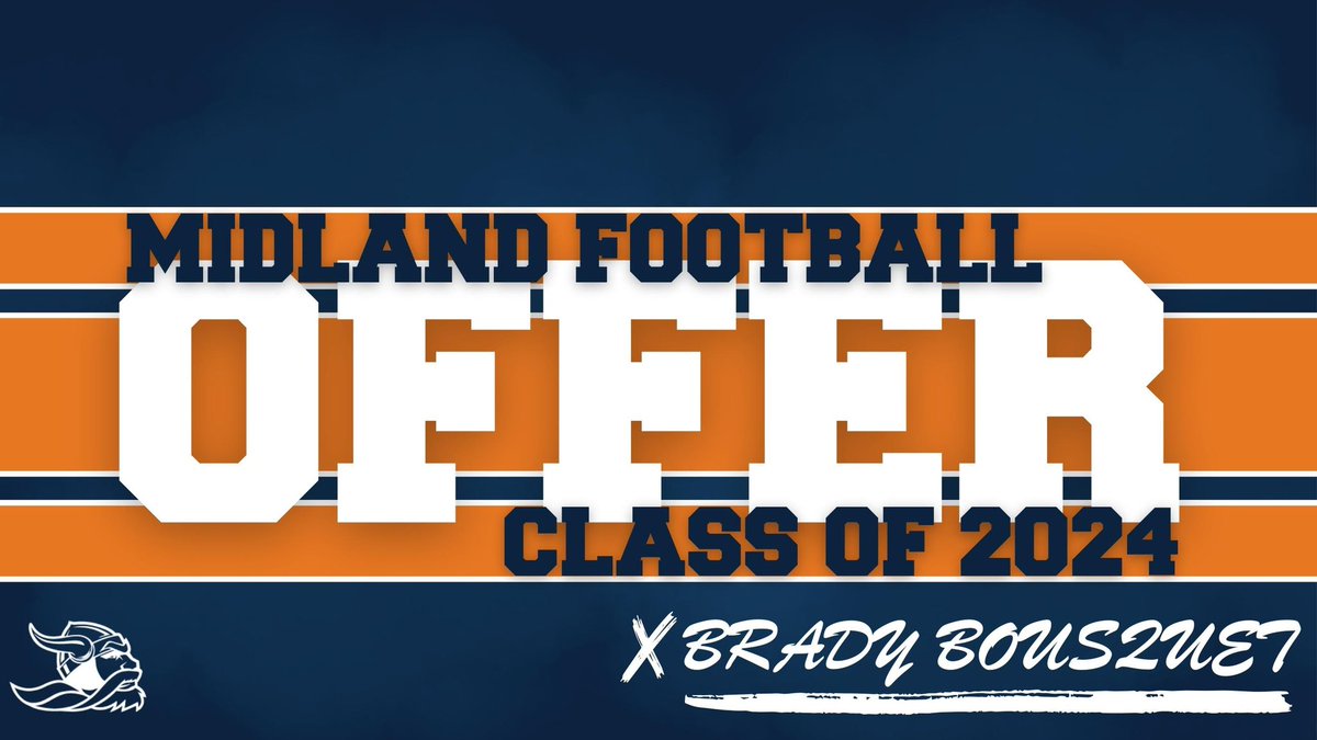 Brady Bousquet (@bradybousquet14) on Twitter photo Blessed to have received an offer to play at Midland University! <a href="/CoachCadenMurph/">Caden Murphy</a> <a href="/MidlandU_FB/">Midland Football</a> <a href="/ElkhornSouthFB/">Elkhorn South Football</a> Blessed to have received an offer to play at Midland University! <a href="/CoachCadenMurph/">Caden Murphy</a> <a href="/MidlandU_FB/">Midland Football</a> <a href="/ElkhornSouthFB/">Elkhorn South Football</a>