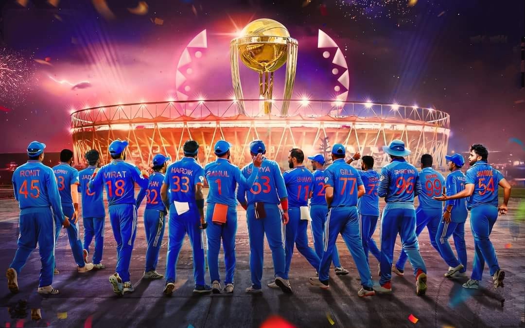 बस एक कदम और...

आईसीसी वनडे विश्वकप 2023 के फाइनल में पहुंचने पर अजेय भारतीय टीम🇮🇳 को बहुत बहुत बधाई व शुभकामनाएं।

पूरे भारत वासियों को विश्वास है कि एक बार फिर 1983 और 2011 की तरह भारतीय टीम विश्वकप जीतकर इतिहास रचने वाली है।

अग्रिम बधाई!

#INDvsNZ  #worldcup2023