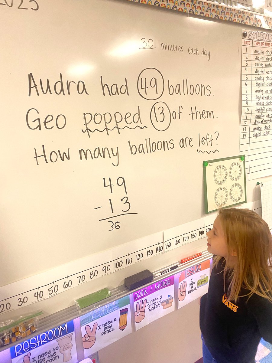in math this week, we are having so much fun creating our own story problems &amp; solving them 🤩 #eseSOAR