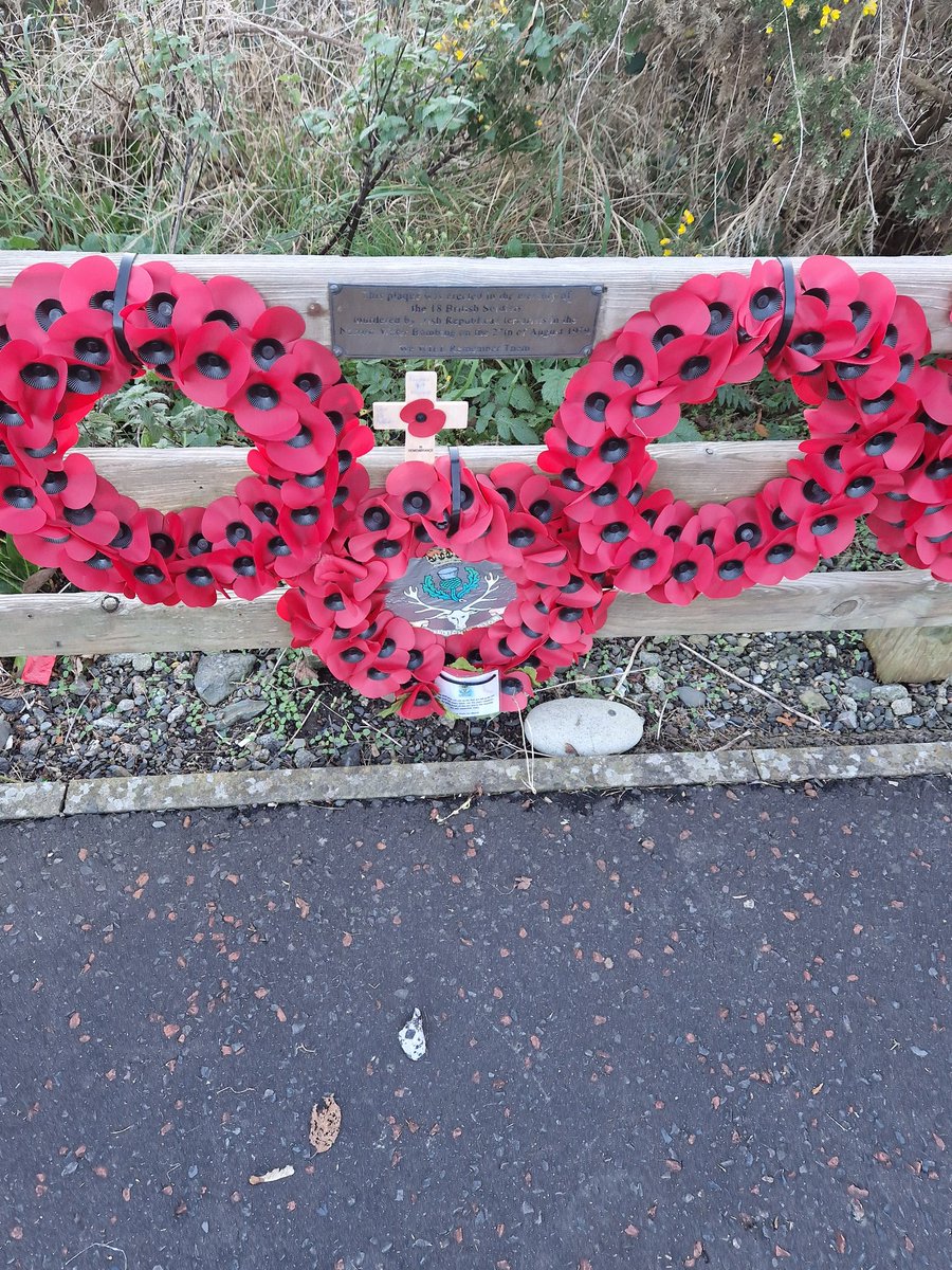 JMCaine's tweet photo. Humbling experience paying my respects to those soldiers who were brutally murdered by the IRA at Narrow Water in 1979. Terrorism in NI, republican and loyalist, was never justified and was always wrong. #remembrance https://t.co/fL2EnjfRCt