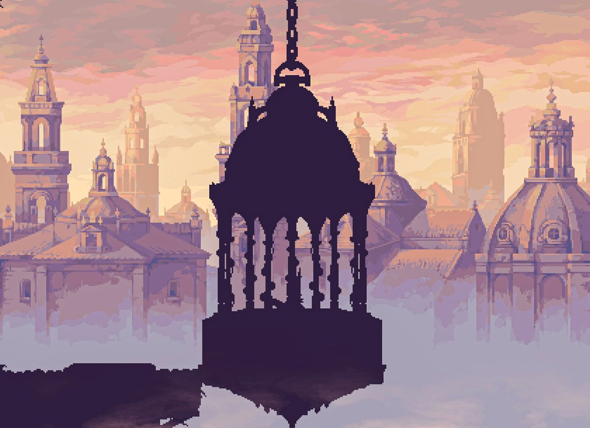 À la suite d’une longue discussion avec Maikel, nous avons pu retracer un très grand nombre de références architecturales réelles qui ont permis de donner vie au dédale gothique de Cvstodia. On s’est également plongé dans les nombreuses peintures qui ont inspiré le jeu. ↓