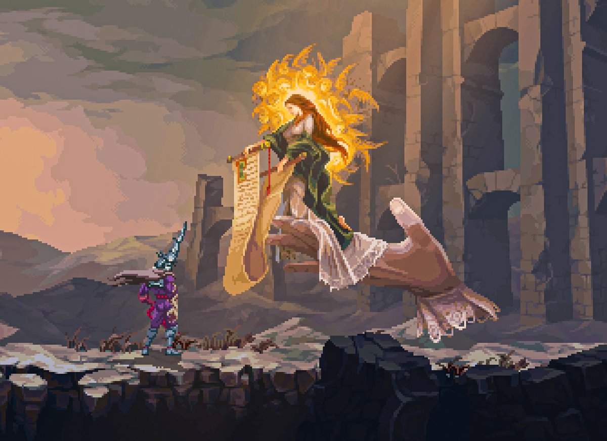 Durant un dossier de +20 pages, le lead game designer nous a également guidé dans la conception de certains des boss les plus emblématiques (et redoutables) des deux premiers épisodes, qui convoquent autant le folklore espagnol que des références à Symphony of the Knight. ↓