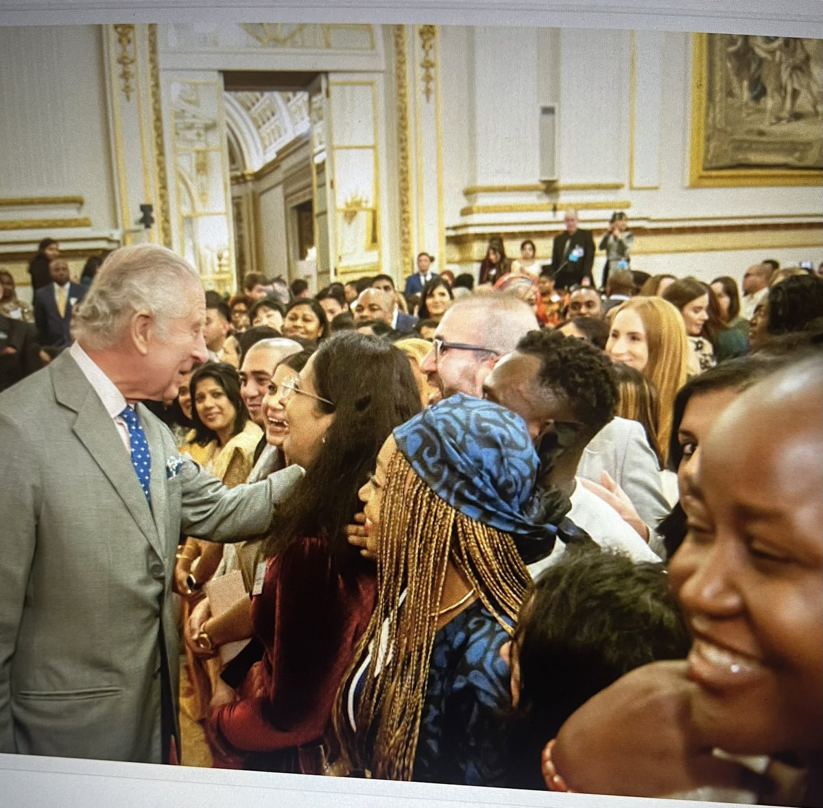 Narinde40612684's tweet photo. @RoyalFamily It was an honour and privilege  to meet His Majesty The King at the Buckingham Palace on his birthday. Many thanks @mftchiefnurse @himynameisjaneg @sarahpe89175928 for this opportunity. https://t.co/c7d991pYcS