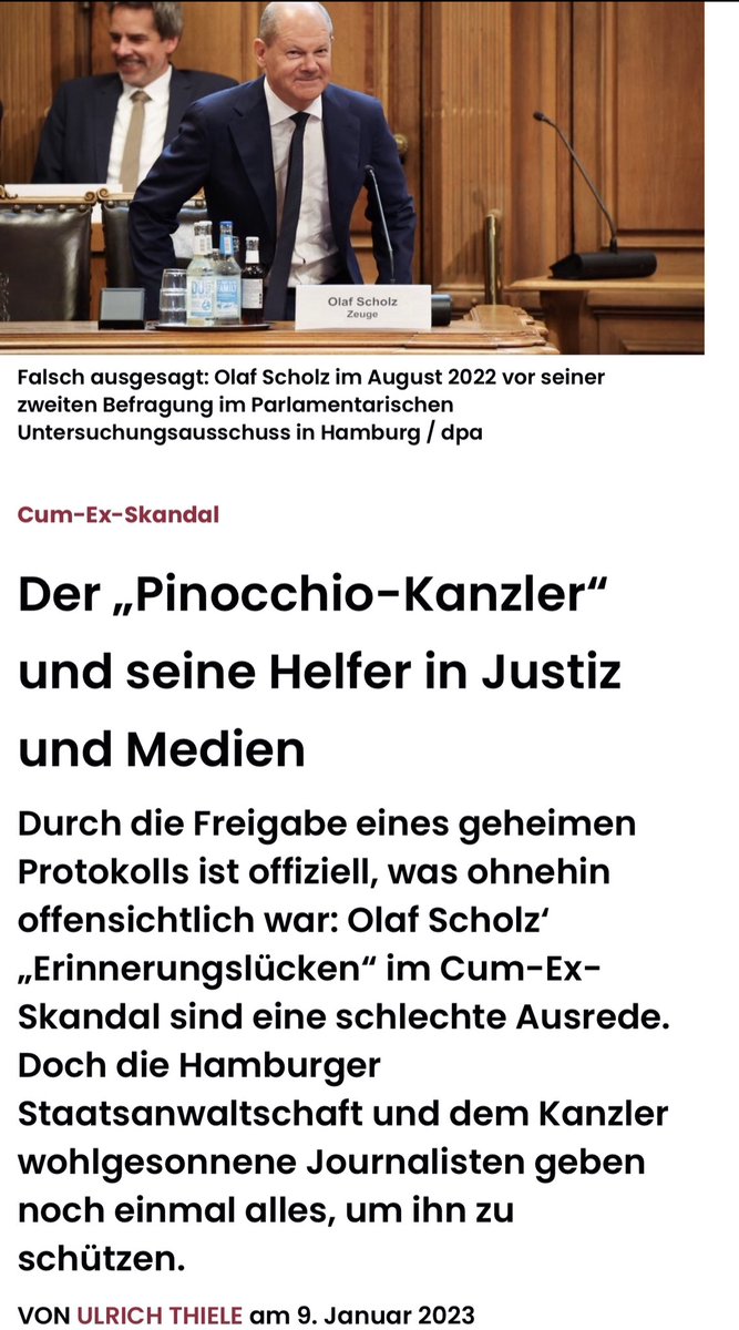 Cristiano1895 (@cristiano1895d) on Twitter photo <a href="/Besserw86617813/">Besserwisser</a> <a href="/svmoffiziell/">🛡Prof. Dr. Schweinhardt von Mobbingen© 🇳🇱🇩🇪🐀</a> Das Verschwinden-Lassen von 2 PCs mit über 270.000 Mails, die ihn belasten könnten, erklärt Herr Scholz für ein "ordentliches Vorgehen" des Hamburger Untersuchungsausschusses bzw. von dessen Vorsitzendem (SPD). Das ist schon hanebüchen‼️Sein Büroleiter Schmidt hinter ihm grinst… <a href="/Besserw86617813/">Besserwisser</a> <a href="/svmoffiziell/">🛡Prof. Dr. Schweinhardt von Mobbingen© 🇳🇱🇩🇪🐀</a> Das Verschwinden-Lassen von 2 PCs mit über 270.000 Mails, die ihn belasten könnten, erklärt Herr Scholz für ein "ordentliches Vorgehen" des Hamburger Untersuchungsausschusses bzw. von dessen Vorsitzendem (SPD). Das ist schon hanebüchen‼️Sein Büroleiter Schmidt hinter ihm grinst…