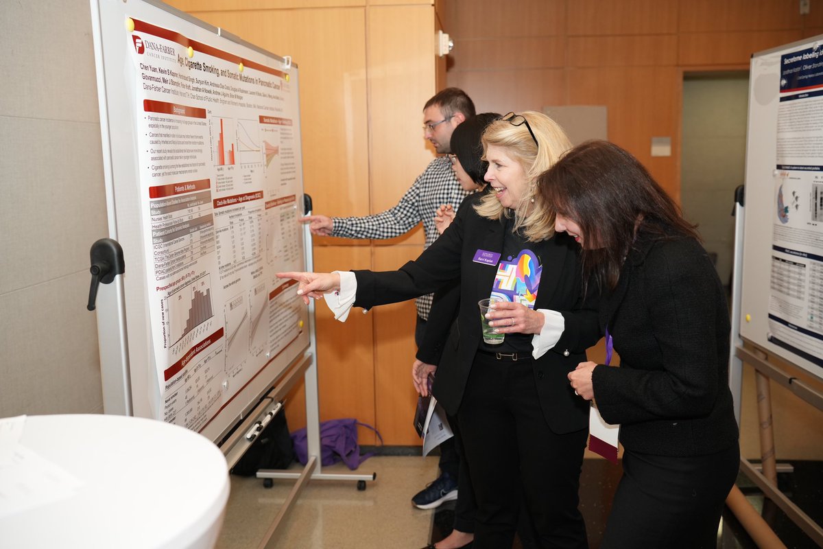 The #SeeingBeyond poster session is underway! 💜 We are excited to highlight the pioneering work and accomplishments of our unique LABS (Lustgarten Advancing Breakthrough Science) Programs. 🔬 #ResearchIsFundamental