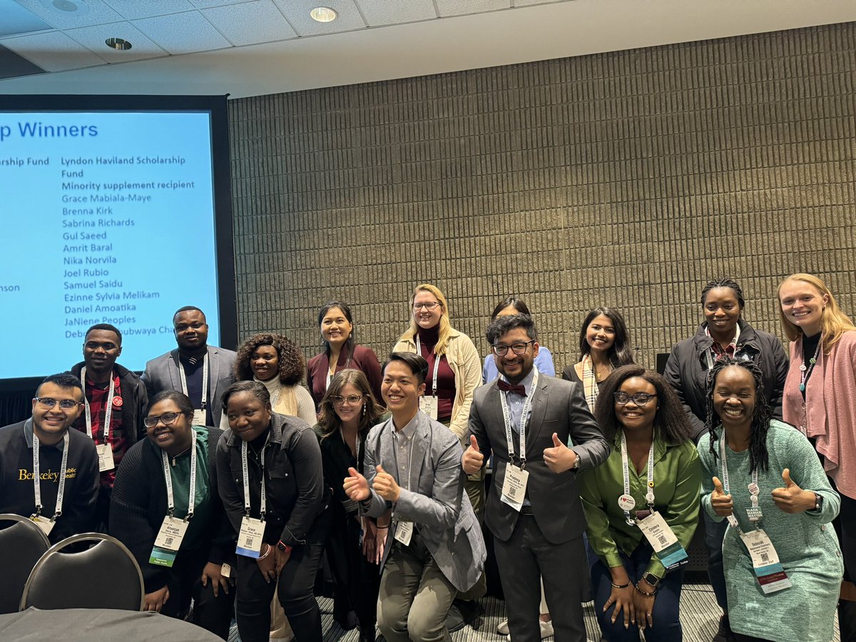laurencjoyce's tweet photo. It was an incredible honor to serve as the @APHAStudents Chair over the past year. Getting to represent student voices for @PublicHealth and meet incredible public health professionals from all over the world was an experience I’ll never forget! #APHA2023 ❤️ https://t.co/kZ4rAxGN9t