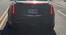 MBF3CW's tweet photo. Take a peek at the lovely license plate. This means more to some people than honoring a fancy car. @ats_fcps #atsmbf https://t.co/u4qyXzi0S4