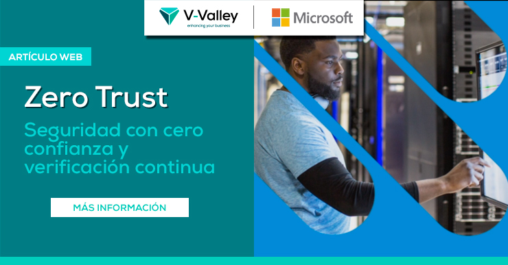V-Valley Advanced Solutions España (@vvalleyspain) on Twitter photo Siempre insistimos en las recomendaciones y buenas prácticas de #seguridad para partners Microsoft CSP.
Hoy destacamos la importancia de implementar una estrategia #ZeroTrust: Seguridad con cero confianza y verificación continua.
🔐lnkd.in/dvmxptUv
#VValley <a href="/MicrosoftES/">Microsoft España</a> Siempre insistimos en las recomendaciones y buenas prácticas de #seguridad para partners Microsoft CSP.
Hoy destacamos la importancia de implementar una estrategia #ZeroTrust: Seguridad con cero confianza y verificación continua.
🔐lnkd.in/dvmxptUv
#VValley <a href="/MicrosoftES/">Microsoft España</a>