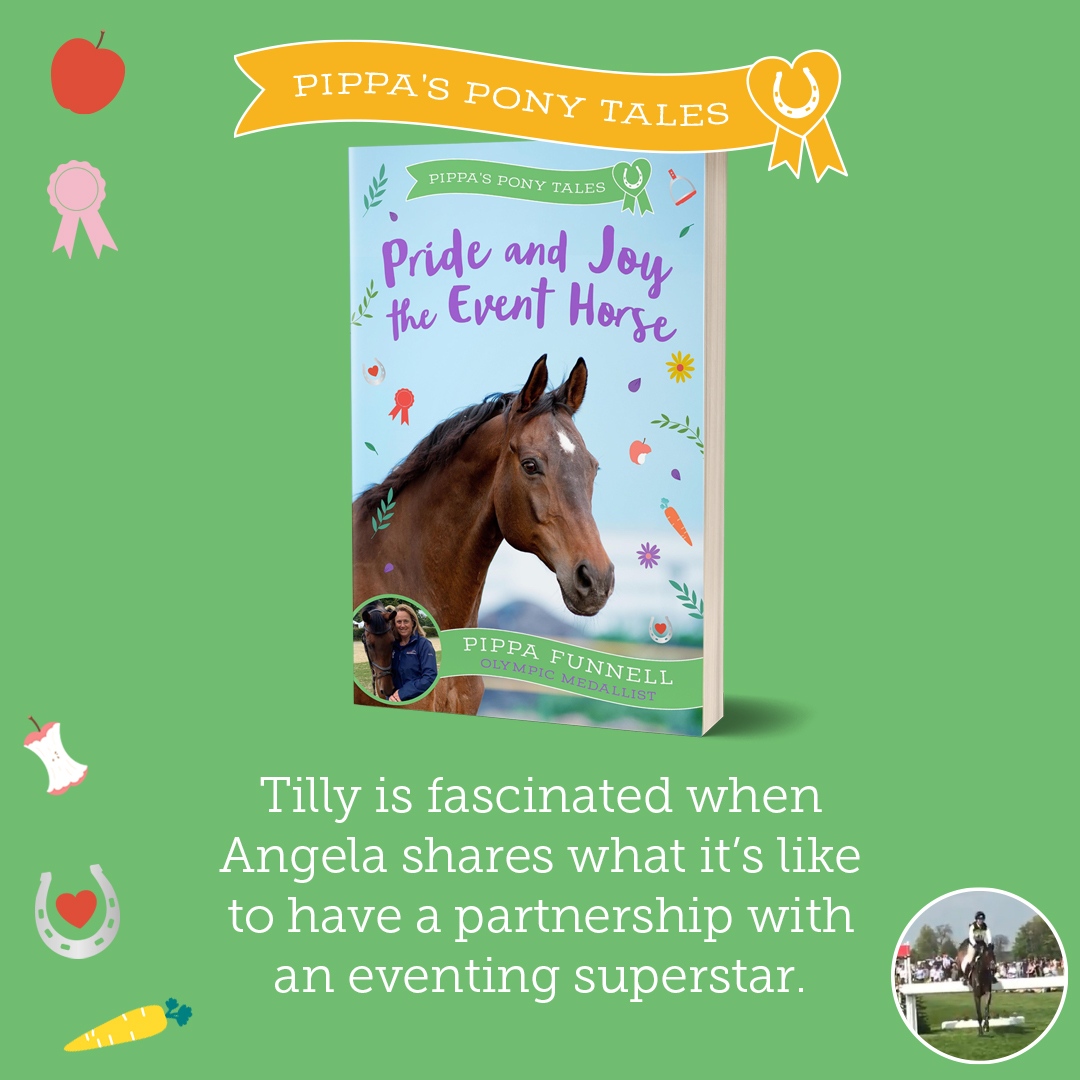 This is a very special series for pony-mad 7+ year olds from one of the best known riders competing today. Pride and Joy the Event Horse (7+/9+) by @pippafunnellPPT, Illustrated by Jennifer Miles @_ZephyrBooks Continue Tilly's story: l8r.it/wNyW