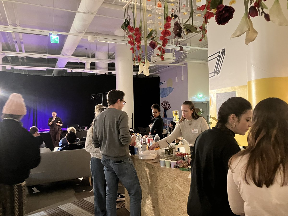 Anna-Maria Salmi (@annamariasalmi1) on Twitter photo This storytelling cafe is a great concept (AND a real cafe ☕️😎)! Eight stories, one story of a story, one song, two poems and one statement presented by our amazing <a href="/Una_Europa/">Una_Europa</a> students!
Great work again by <a href="/helsinkiuni/">University of Helsinki</a> Una team <a href="/stinnefv/">Stinne Friis Vognæs</a> <a href="/Mel_Plath/">Melissa Plath</a> and others at #unastuco23 This storytelling cafe is a great concept (AND a real cafe ☕️😎)! Eight stories, one story of a story, one song, two poems and one statement presented by our amazing <a href="/Una_Europa/">Una_Europa</a> students!
Great work again by <a href="/helsinkiuni/">University of Helsinki</a> Una team <a href="/stinnefv/">Stinne Friis Vognæs</a> <a href="/Mel_Plath/">Melissa Plath</a> and others at #unastuco23