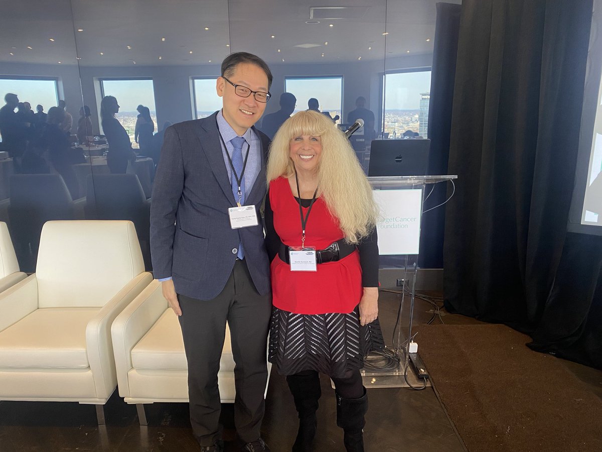 Young Chae and me at TargetCancer Think Tank.  
Missing DART PI Sandip Patel.
DART national immunotherapy trial for rare cancers
SWOG NCI sponsored