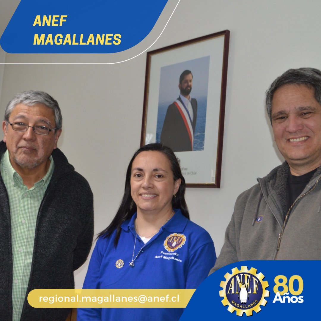 Directorio Anef Magallanes se reunió con Seremi de Bienes Nacionales, para ver futuro de casas fiscales que serán traspasadas a esta institución desde el Gobierno Regional, como así también la renovación de comodato del Gimnasio Anef una vez que sea desocupado por los bomberos.