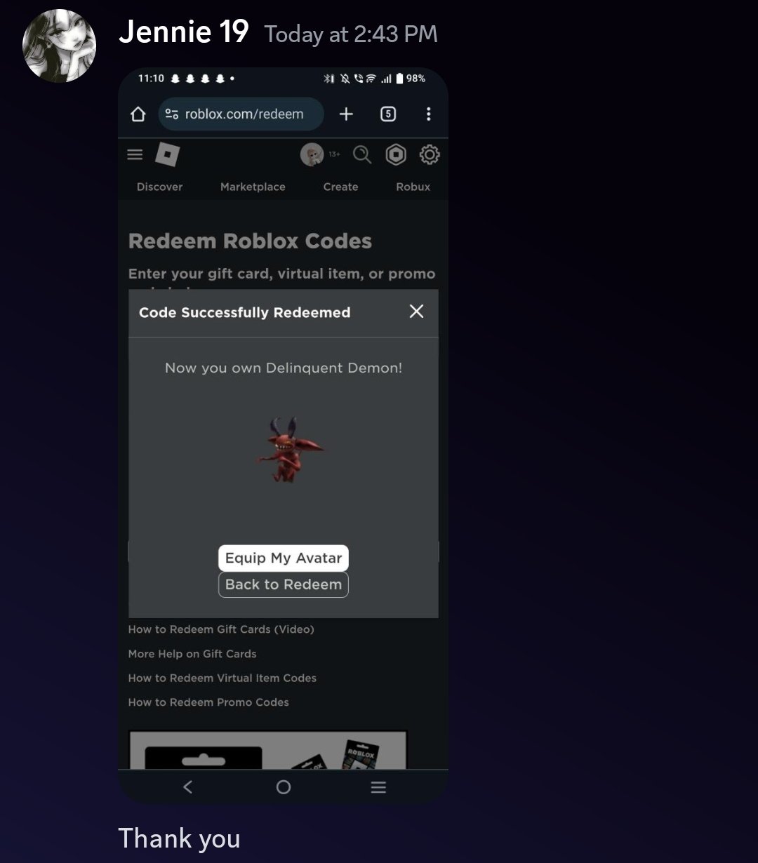 Free Roblox UGC Notifier on X: Free Bundle Detected! Name