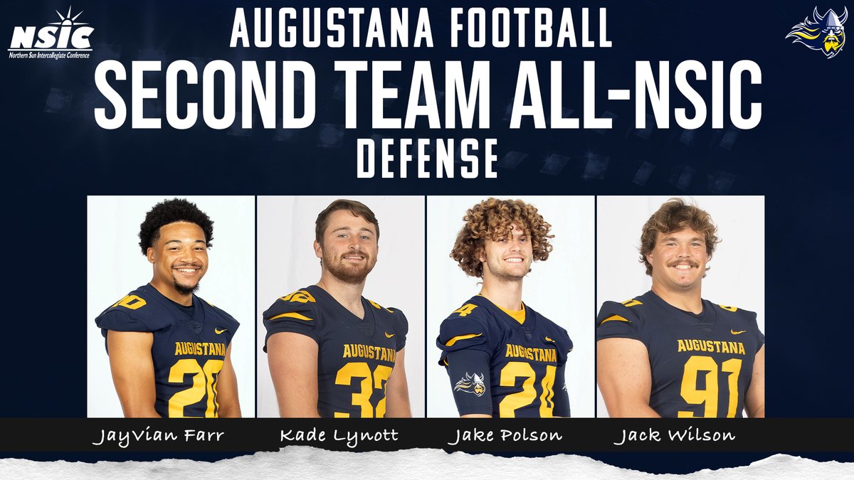 Augustana Football (@augiefb) on Twitter photo <a href="/CoachOJ_/">Jerry Olszewski</a> <a href="/GoAugie/">Augustana Vikings</a> <a href="/NorthernSunConf/">NSIC</a> <a href="/NCAADII/">NCAA Division II</a> <a href="/CoachSipple/">Mark Sipple</a> <a href="/EppersonJarod/">Jarod Epperson</a> <a href="/CJjames5474/">CJ james- Caleb</a> <a href="/blakelarson161/">Blake</a> <a href="/peyton__buckley/">Peyton Buckley</a> <a href="/Willd_9/">Will Davis</a> <a href="/WallaceHaden/">Haden Wallace</a> <a href="/averybook01/">Avery Book</a> <a href="/devonagjones/">Devon Jones</a> <a href="/jake_p2772/">Jake Pecina</a> <a href="/BiggRedd_53/">Trevor Burkhart</a> <a href="/jack_fish32/">Jack Fisher</a> <a href="/mitch_goodbary/">Mitchell Goodbary</a> On the All-NSIC Second Team Defense
🔷 <a href="/JayVianFarr/">JayVían Farr☔️</a>
🔷 <a href="/KadeLynott/">Kade Lynott</a>
🔷 <a href="/jake_polson/">Jake Polson</a>
🔷 <a href="/Thee_JackWilson/">Jack Wilson</a>
Full Story ➡️ bit.ly/3R9RjEl
#BeTheRock | #BuildingChampions <a href="/CoachOJ_/">Jerry Olszewski</a> <a href="/GoAugie/">Augustana Vikings</a> <a href="/NorthernSunConf/">NSIC</a> <a href="/NCAADII/">NCAA Division II</a> <a href="/CoachSipple/">Mark Sipple</a> <a href="/EppersonJarod/">Jarod Epperson</a> <a href="/CJjames5474/">CJ james- Caleb</a> <a href="/blakelarson161/">Blake</a> <a href="/peyton__buckley/">Peyton Buckley</a> <a href="/Willd_9/">Will Davis</a> <a href="/WallaceHaden/">Haden Wallace</a> <a href="/averybook01/">Avery Book</a> <a href="/devonagjones/">Devon Jones</a> <a href="/jake_p2772/">Jake Pecina</a> <a href="/BiggRedd_53/">Trevor Burkhart</a> <a href="/jack_fish32/">Jack Fisher</a> <a href="/mitch_goodbary/">Mitchell Goodbary</a> On the All-NSIC Second Team Defense
🔷 <a href="/JayVianFarr/">JayVían Farr☔️</a>
🔷 <a href="/KadeLynott/">Kade Lynott</a>
🔷 <a href="/jake_polson/">Jake Polson</a>
🔷 <a href="/Thee_JackWilson/">Jack Wilson</a>
Full Story ➡️ bit.ly/3R9RjEl
#BeTheRock | #BuildingChampions