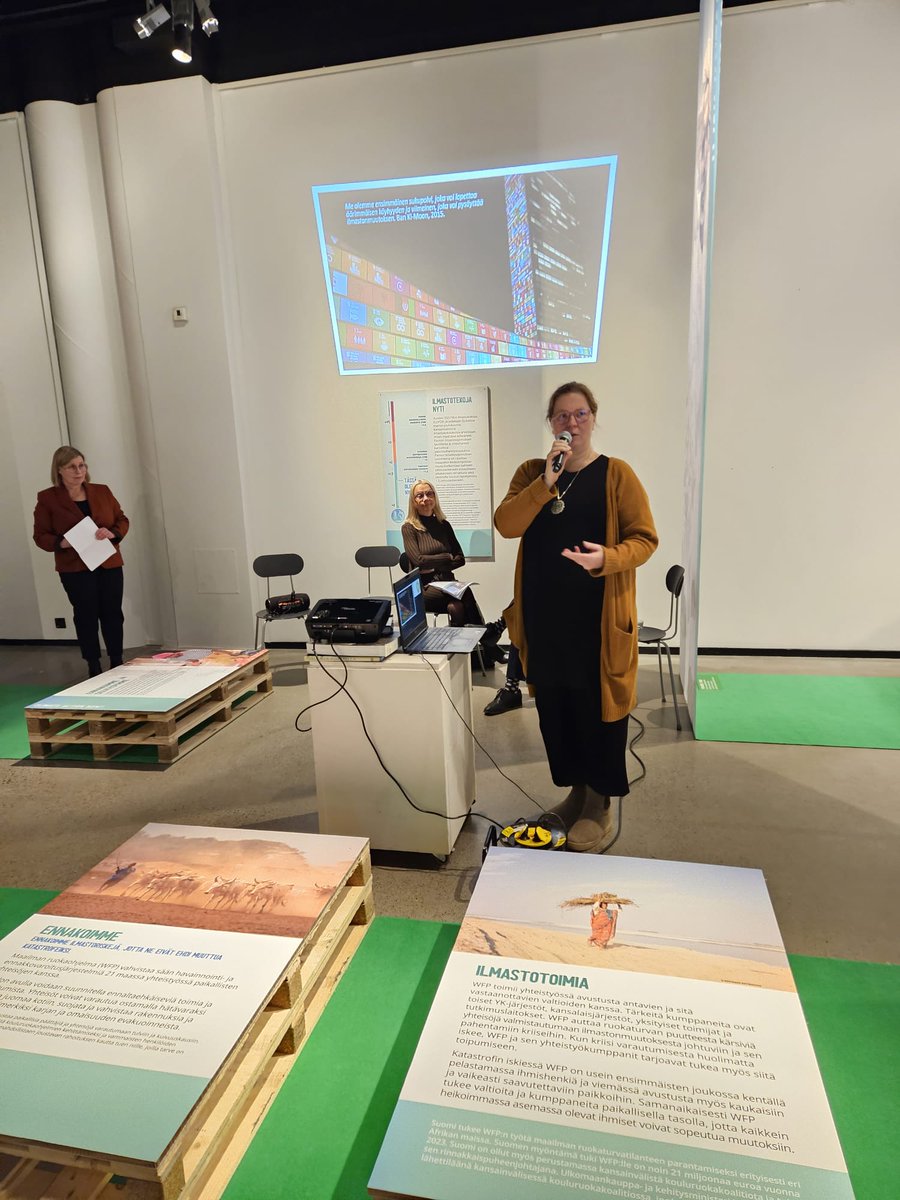 Jenni Kauppila (@jennikauppila) on Twitter photo A day full of amazing partnerships #SDG17. First disability inclusion workshop with brilliant <a href="/TuomasTuure/">Tuomas Tuure</a> and our partners <a href="/SDGsKenyaForum/">Coalition for Sustainable Development</a> <a href="/UNATanzania/">UNATanzania</a> <a href="/UNAUGANDA/">UNA UGANDA</a>.
Later on I had the pleasure to speak <a href="/HRmuseo/">Helinä Rautavaaran museo</a> with <a href="/titta_maja/">Titta Maja-Luoto</a> and <a href="/WFP_FI/">WFP Suomi</a> at the opening of the exhibition. A day full of amazing partnerships #SDG17. First disability inclusion workshop with brilliant <a href="/TuomasTuure/">Tuomas Tuure</a> and our partners <a href="/SDGsKenyaForum/">Coalition for Sustainable Development</a> <a href="/UNATanzania/">UNATanzania</a> <a href="/UNAUGANDA/">UNA UGANDA</a>.
Later on I had the pleasure to speak <a href="/HRmuseo/">Helinä Rautavaaran museo</a> with <a href="/titta_maja/">Titta Maja-Luoto</a> and <a href="/WFP_FI/">WFP Suomi</a> at the opening of the exhibition.