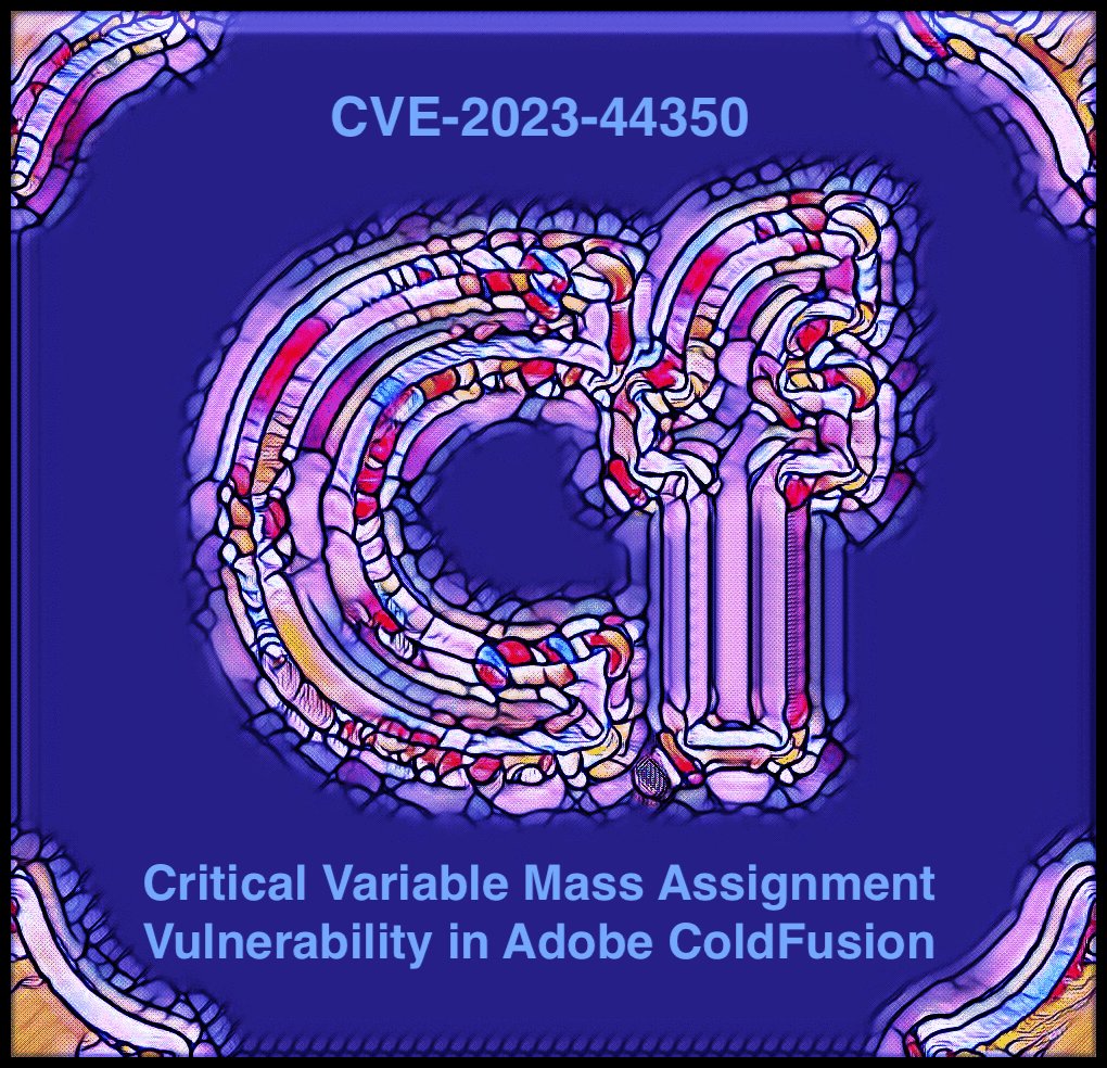 hoyahaxa's tweet image. Critical Variable Mass Assignment Vulnerability in Adobe ColdFusion (CVE-2023-44350)

Details on one of my bugs patched in APSB23-52 - 

hoyahaxa.com/2023/11/critic…

#ColdFusion #cfml #appsec #infosec #websecurity