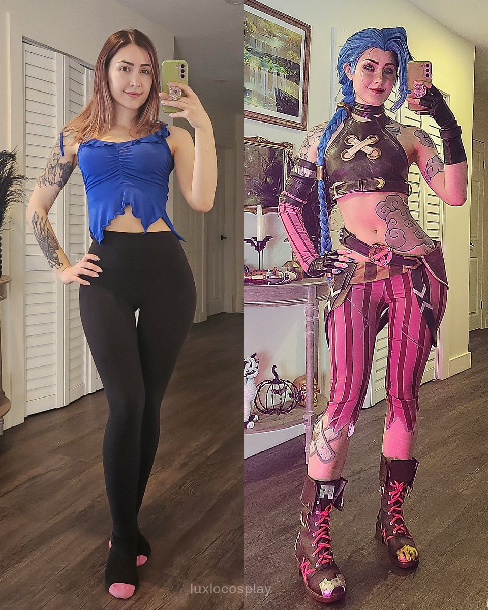 Before &amp; After JINXing myself 🧨