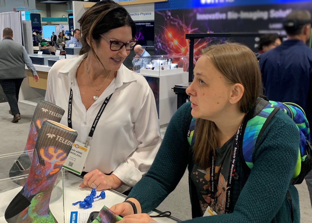 Another day of scientists coming together at Neuroscience 2023 to advance the understanding of the brain and nervous system.
Last chance to win an INFINITY camera! Visit the Teledyne booth (# 2914) before 2:00!
#neuro23 #sfn23 #sfn2023