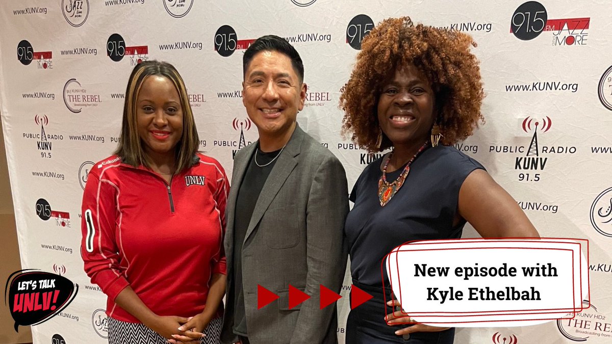 New guest alert! 🤩 Kyle Ethelbah joins #LetsTalkUNLV for this week’s episode on Native Heritage Month and Native Culture. Listen now! 🎧 letstalkunlv.transistor.fm/102