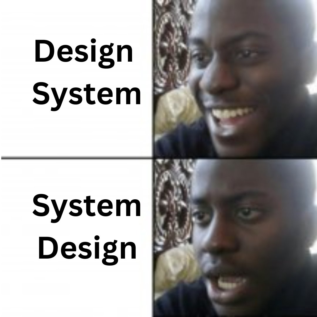KrishnaSha94109's tweet photo. When UI/UX designers see system design: 'Wait, this wasn't in my design toolkit!'
LMAO
#DesignMeetsSystem #UIUXSurprise #DesignersVsDevelopers #UnexpectedDesignEncounter #PixelPerfectDilemma https://t.co/ixtPa51Xol