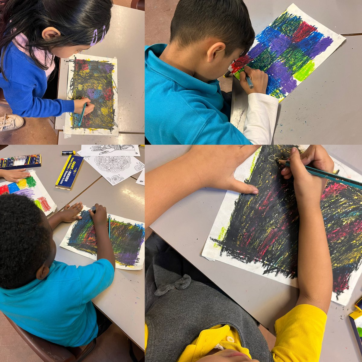 Lakshmi H Nair (@lakshmitvi) on Twitter photo This week in #ArtClub, children had a blast creating beautiful etchings with water pastels and pencils! 🎨😊 #afterschoolclubs <a href="/TVInfants/">Thames View Infants</a> <a href="/RosaTVI/">Rosa Corcoran-Jones</a> <a href="/AdamDobsonTVI/">Adam Dobson</a> <a href="/TVIOffice/">TVI Office</a> This week in #ArtClub, children had a blast creating beautiful etchings with water pastels and pencils! 🎨😊 #afterschoolclubs <a href="/TVInfants/">Thames View Infants</a> <a href="/RosaTVI/">Rosa Corcoran-Jones</a> <a href="/AdamDobsonTVI/">Adam Dobson</a> <a href="/TVIOffice/">TVI Office</a>