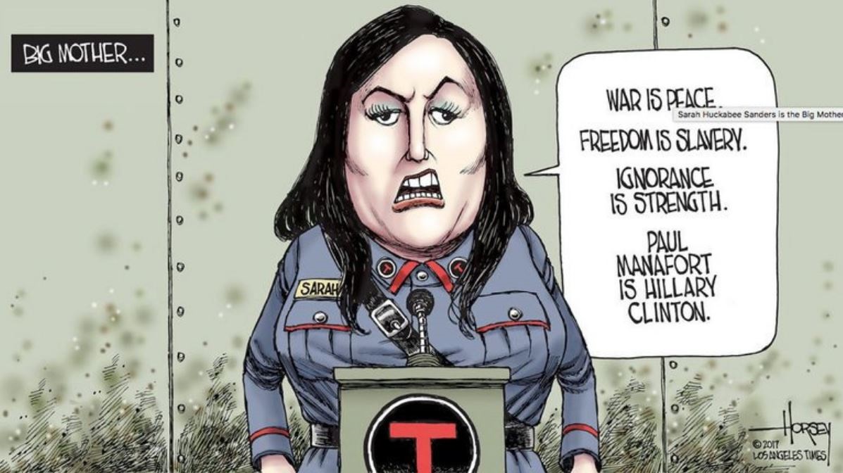 @QuestBlackbeard #War is #peace #SarahSanders #gop @gop @DavidHorsey 
@thetrueshelby 
@mindys4biden