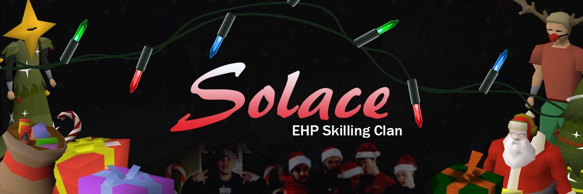 Solace_CC's tweet image. We will be hosting our 78-hour (72+6) Winter EHP comp starting on Saturday, 9th of December at 00:00 UTC! The comp is in trio format and open to everyone. The winning trio will be awarded an icon on their Temple profile. See the comments below for more info.