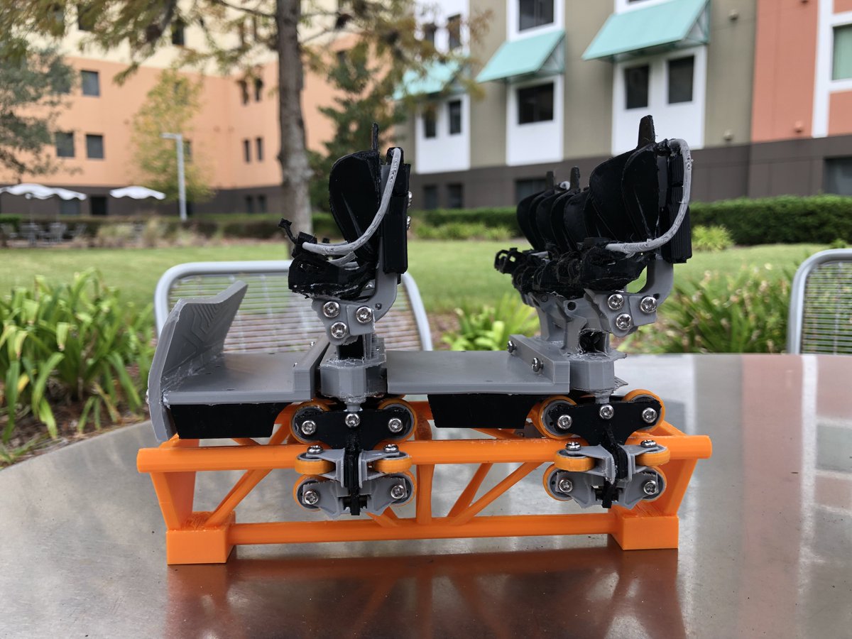 KohlerCoaster's tweet photo. Inspired by @mackridescom's Voltron Coaster at
@europa_park, I 3D printed and assembled this MACK Stryker model at 1:20 scale!   This print is around 8 inches (20cm) long, 6 inches (15cm) wide and 6 inches (15cm) tall, using 3 different colors of filament and over 100 parts. https://t.co/wc3inDMtQC