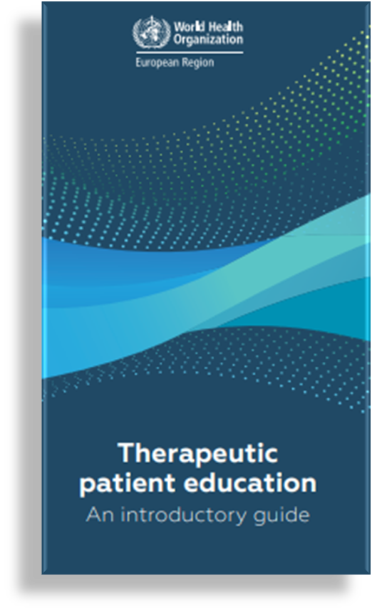 <a href="/WHO_Europe/">WHO/Europe</a>  ha lanzado una Guía sobre Educación Terapéutica en pacientes con procesos crónicos...que era muy necesaria. A todos los profesionales que trabajen en el ámbito de la cronicidad les resultará de mucha utilidad  u.uma.es/ejy/